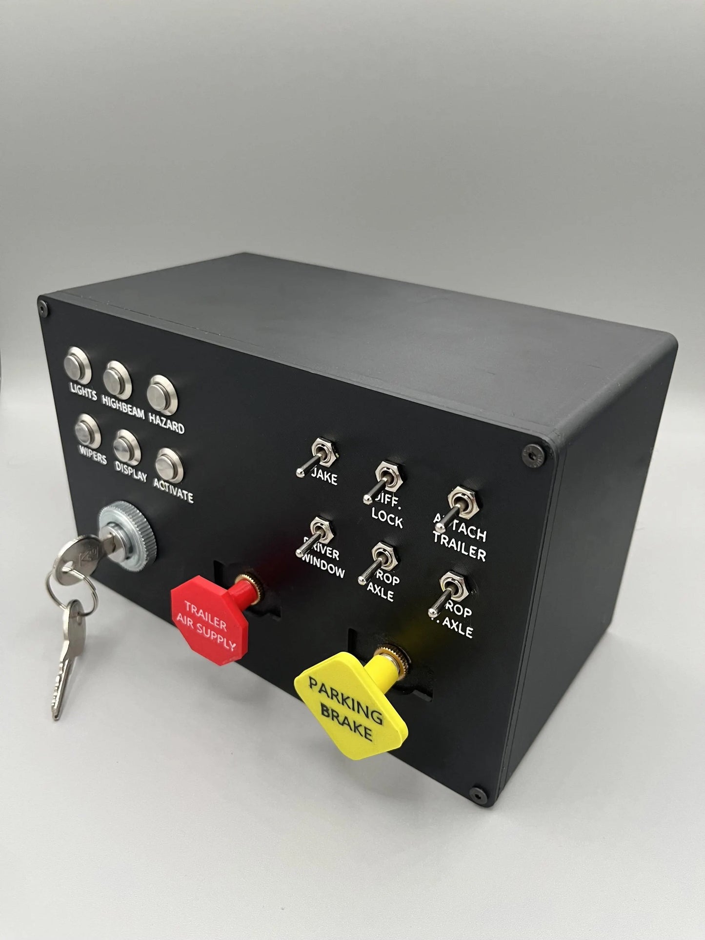Truck Sim Button Box | Durable, Heavy-Duty USB Control Panel for ATS/ETS2
