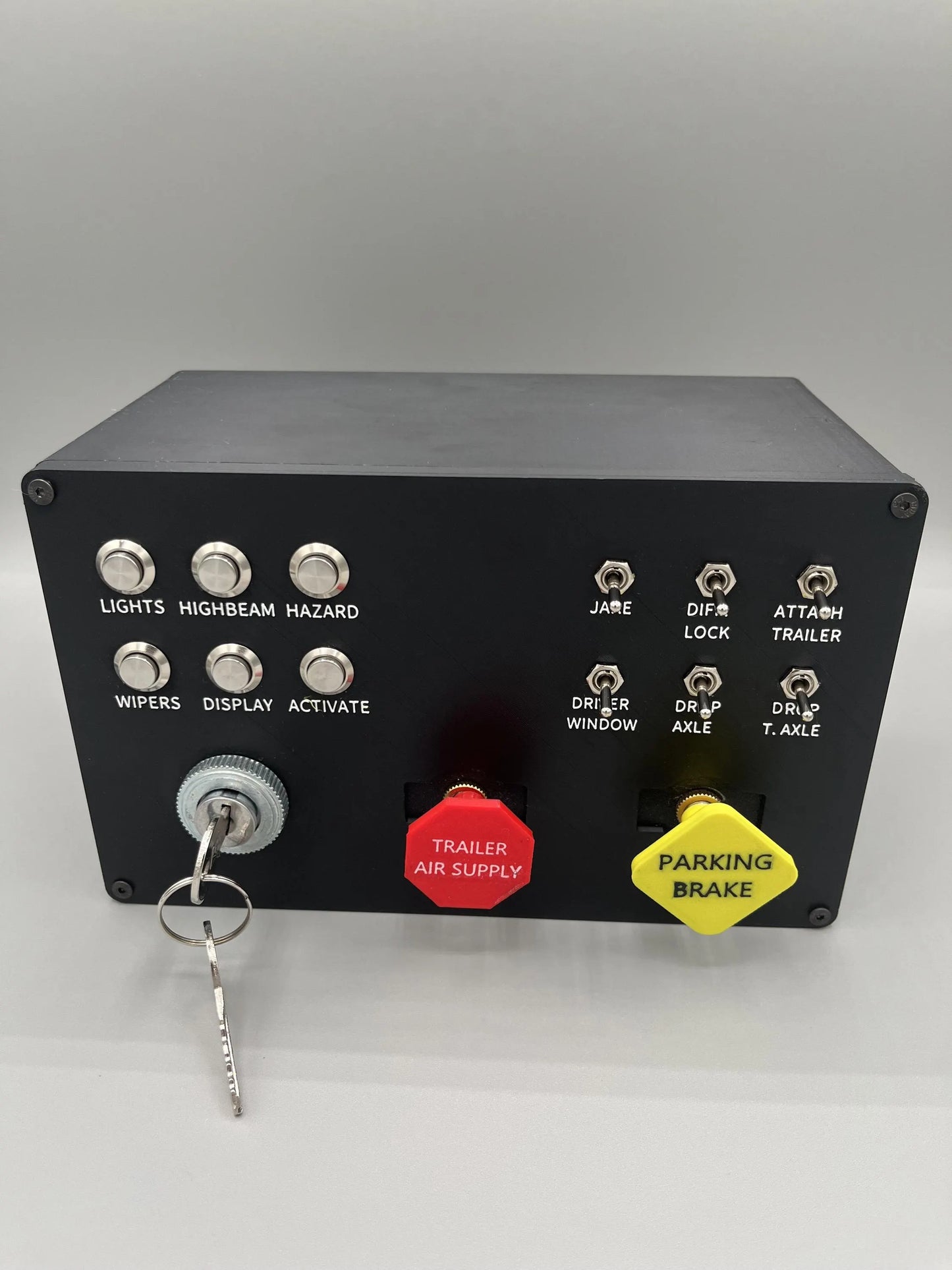Truck Sim Button Box | Durable, Heavy-Duty USB Control Panel for ATS/ETS2